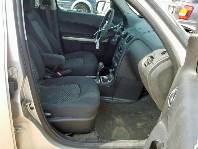 3GNDA13D17S629828 - 2007 CHEVROLET HHR LS Plata foto 5