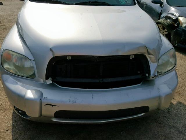 3GNDA13D17S629828 - 2007 CHEVROLET HHR LS Plata foto 9