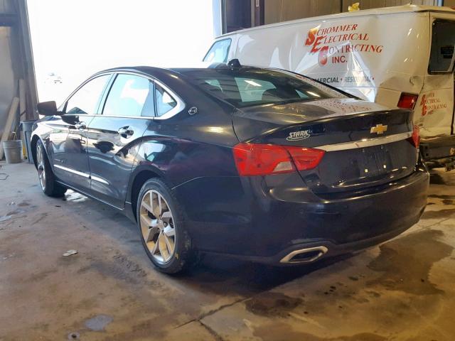 2G1155S36E9317992 - 2014 CHEVROLET IMPALA LTZ BLACK photo 3