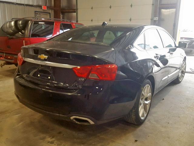 2G1155S36E9317992 - 2014 CHEVROLET IMPALA LTZ BLACK photo 4