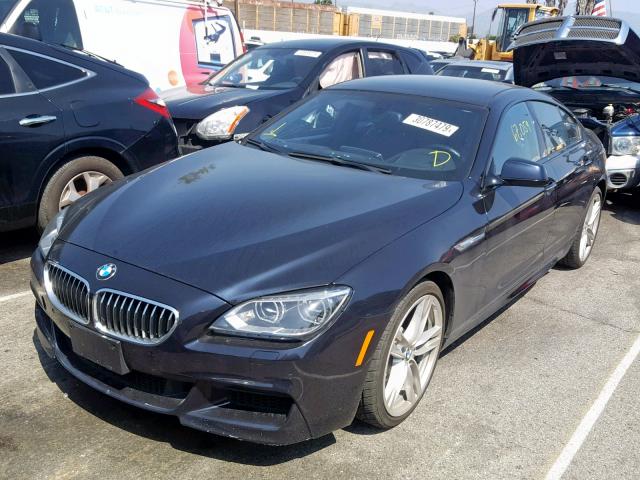 WBA6A0C56FD318198 - 2015 BMW 640 I BLACK photo 2