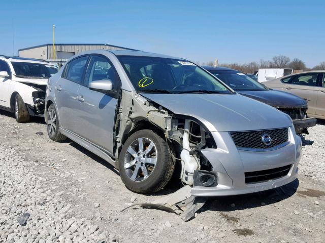 3N1AB6AP9BL705479 - 2011 NISSAN SENTRA 2.0 SILVER photo 1