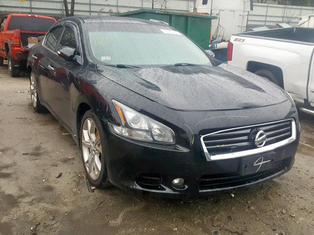 1N4AA5APXCC827717 - 2012 NISSAN MAXIMA S BLACK photo 1