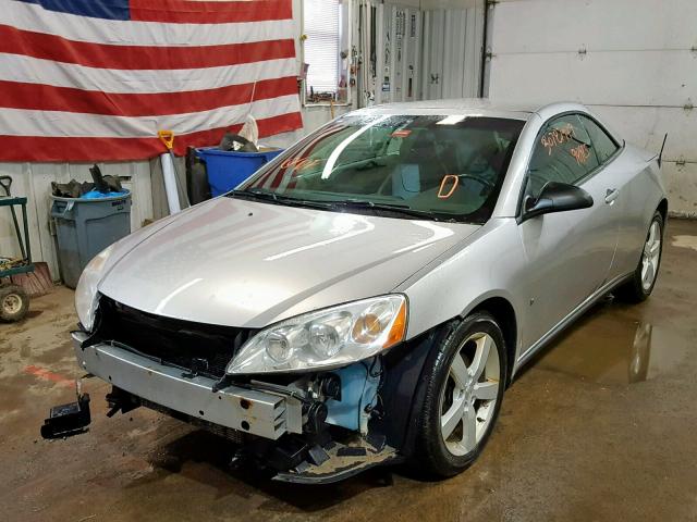 1G2ZH36N974183071 - 2007 PONTIAC G6 GT SILVER photo 2