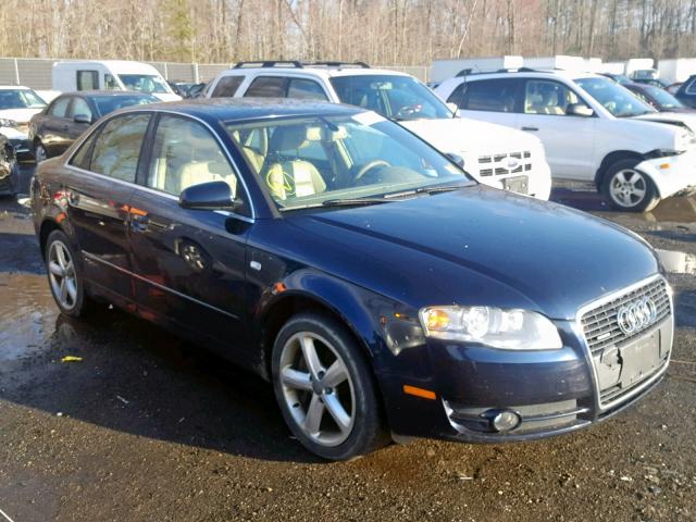 WAUDH78E47A048105 - 2007 AUDI A4 3.2 QUA BLUE photo 9