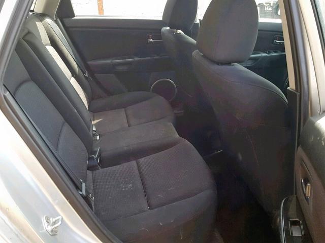 JM1BK344691240677 - 2009 MAZDA 3 S SILVER photo 6