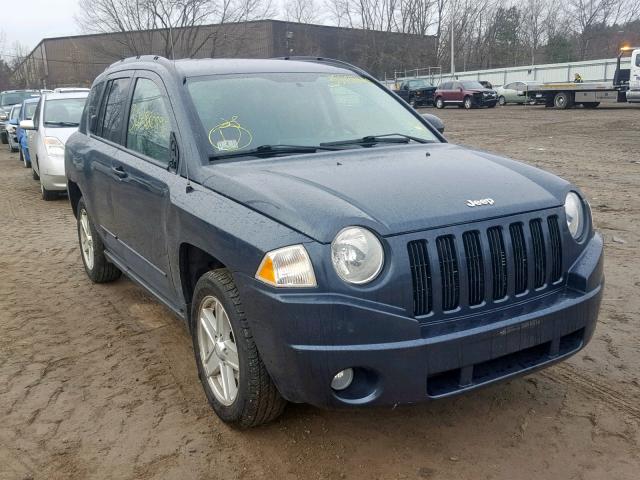 1J8FT47048D519614 - 2008 JEEP COMPASS SP BLUE photo 1