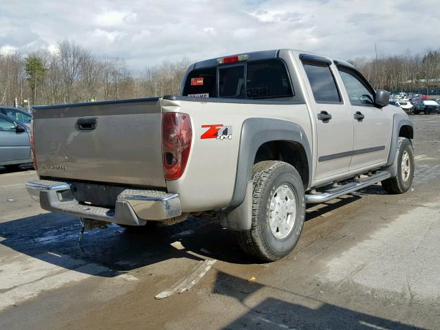 1GCDT136768119480 - 2006 CHEVROLET COLORADO SILVER photo 4