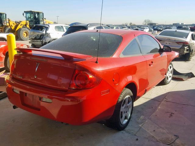 1G2AS18H297100141 - 2009 PONTIAC G5 RED photo 4