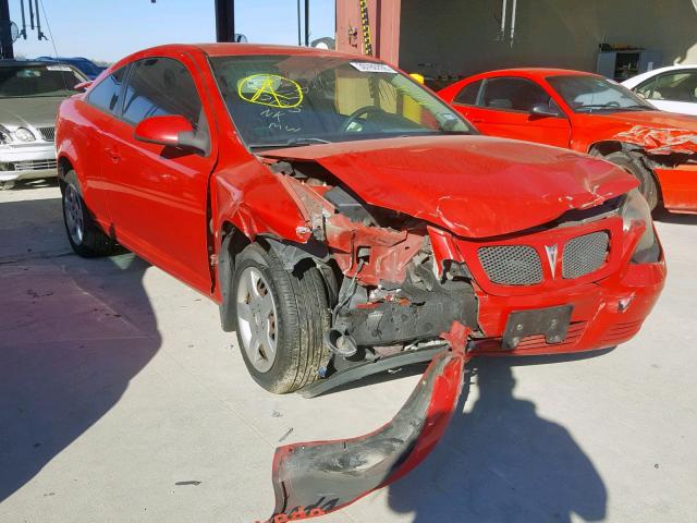 1G2AS18H297100141 - 2009 PONTIAC G5 RED photo 9