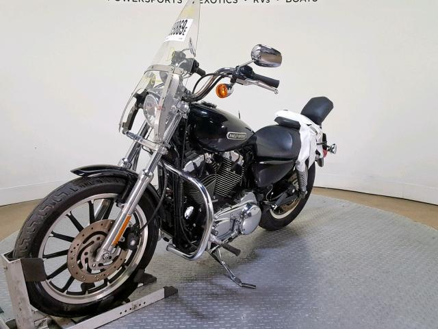 1HD1CX3108K403600 - 2008 HARLEY-DAVIDSON XL1200 L BLACK photo 4