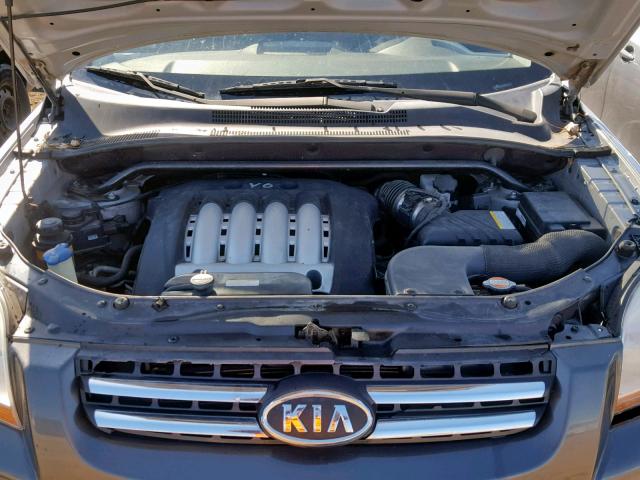 KNDJE723367224787 - 2006 KIA NEW SPORTA SILVER photo 7