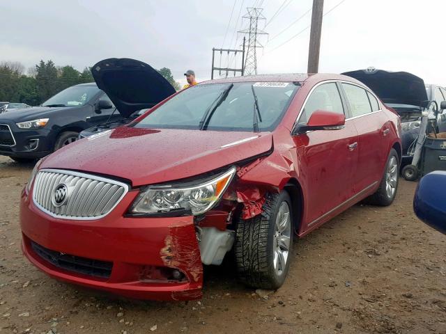 1G4GH5E39CF341546 - 2012 BUICK LACROSSE P RED photo 2