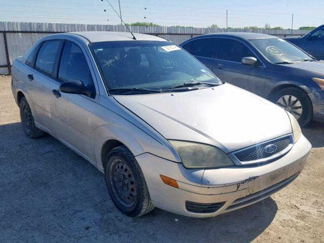 1FAFP34N87W196165 - 2007 FORD FOCUS ZX4 SILVER photo 1