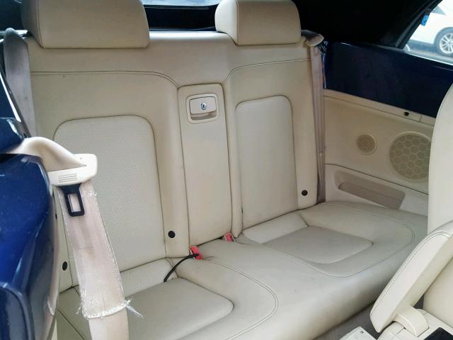 3VWCM31YX4M332485 - 2004 VOLKSWAGEN NEW BEETLE BLUE photo 6