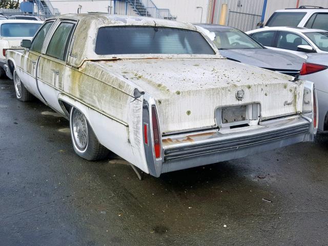 6B69S8Q238171 - 1978 CADILLAC FLEETWOOD WHITE photo 3