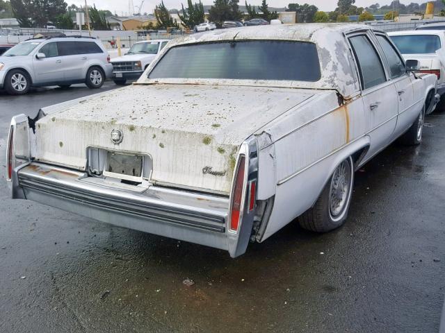 6B69S8Q238171 - 1978 CADILLAC FLEETWOOD WHITE photo 4