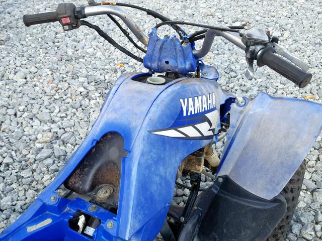 JY4AA01354C005031 - 2004 YAMAHA YFM50 BLUE photo 5