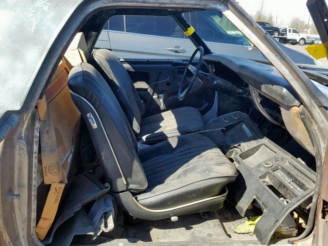 136808Z127532 - 1968 CHEVROLET EL CAMINO GRAY photo 5