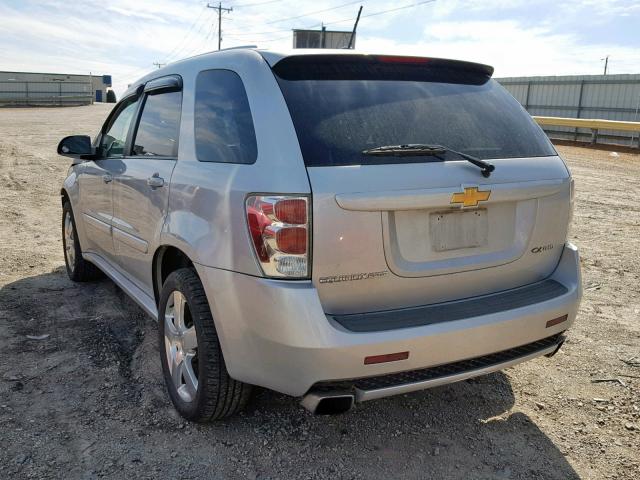 2CNDL037796250580 - 2009 CHEVROLET EQUINOX SP SILVER photo 3