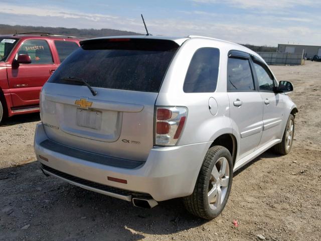 2CNDL037796250580 - 2009 CHEVROLET EQUINOX SP SILVER photo 4