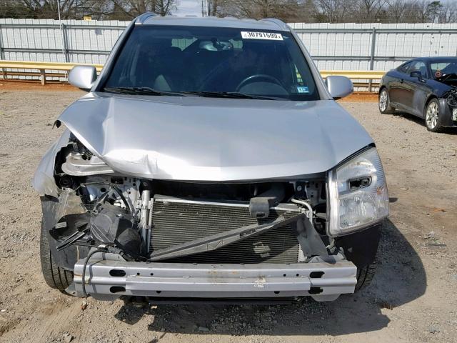 2CNDL037796250580 - 2009 CHEVROLET EQUINOX SP SILVER photo 9