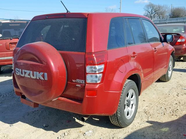 JS3TD0D23B4102807 - 2011 SUZUKI GRAND VITA MAROON photo 4