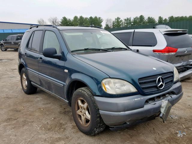 4JGAB54E5XA127859 - 1999 MERCEDES-BENZ ML 320 GREEN photo 1