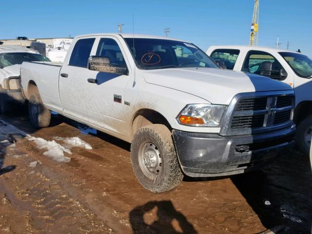 3D7TT2CTXBG552700 - 2011 DODGE RAM 2500 WHITE photo 1