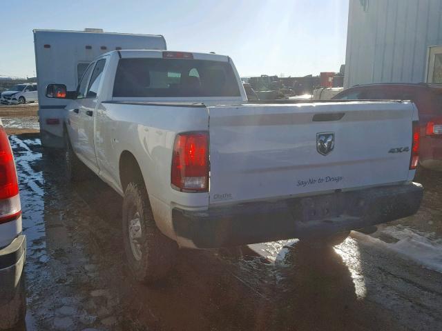 3D7TT2CTXBG552700 - 2011 DODGE RAM 2500 WHITE photo 3