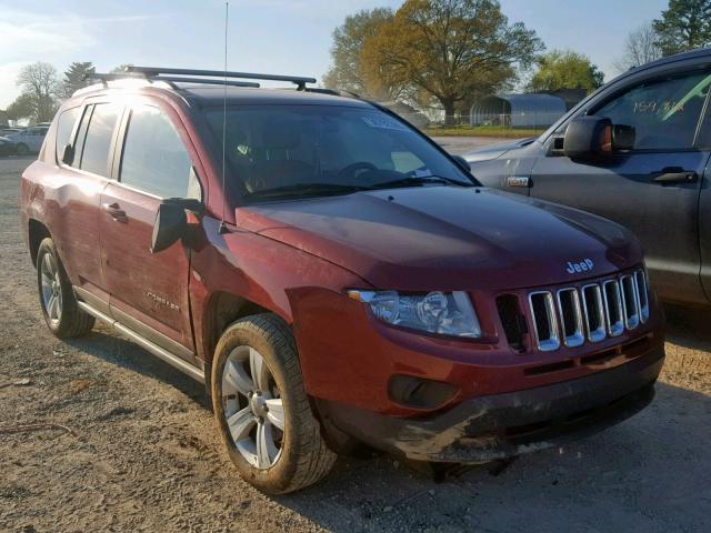 1J4NT1FB3BD138892 - 2011 JEEP COMPASS SP მუქწითელი ფოტო 1