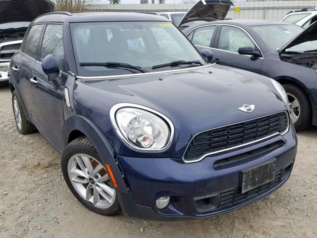 WMWZC5C52DWP32861 - 2013 MINI COOPER S C BLUE photo 1