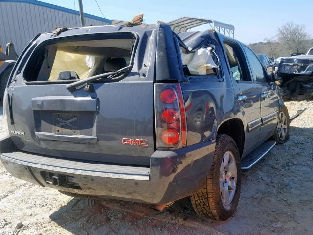 1GKFK63858J153511 - 2008 GMC YUKON DENA GRAY photo 4