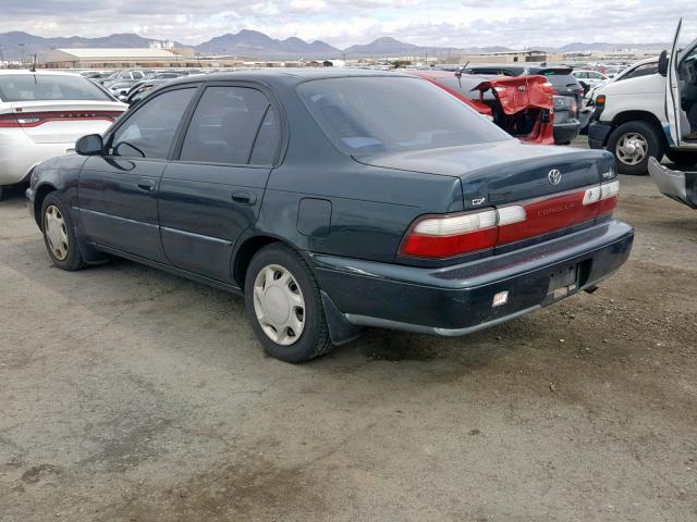 2T1BB02E8VC181583 - 1997 TOYOTA COROLLA DX GREEN photo 3