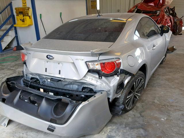 JF1ZCAC12E8602146 - 2014 SUBARU BRZ 2.0 LI SILVER photo 4