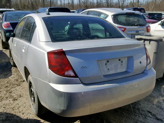 1G8AJ55F76Z152240 - 2006 SATURN ION LEVEL SILVER photo 3
