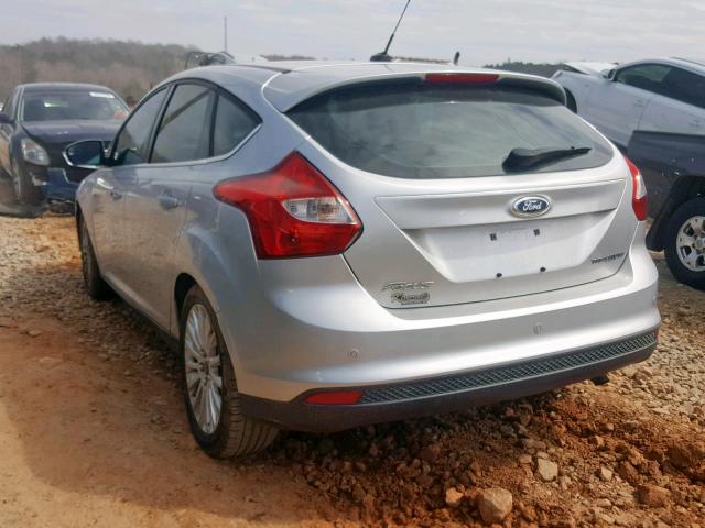 1FAHP3N2XCL360587 - 2012 FORD FOCUS TITA SILVER photo 3