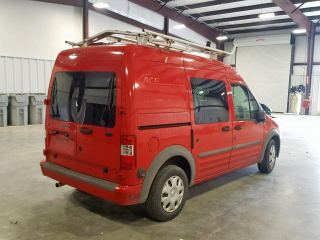NM0LS6BN8AT018102 - 2010 FORD TRANSIT CO RED photo 4