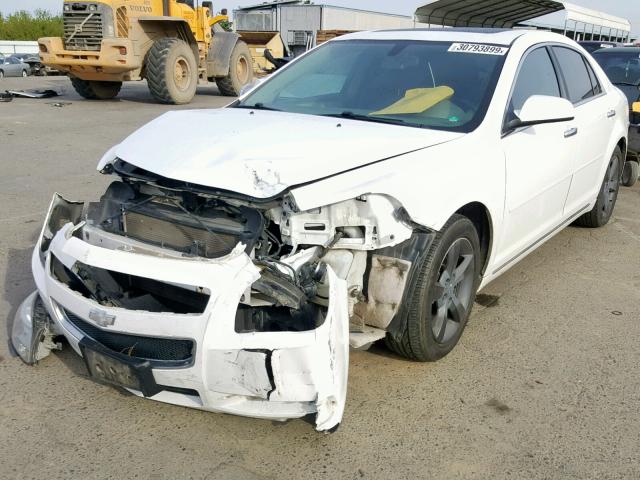 1G1ZC5E04CF110211 - 2012 CHEVROLET MALIBU 1LT 白色 照片 2