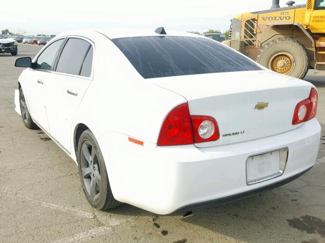 1G1ZC5E04CF110211 - 2012 CHEVROLET MALIBU 1LT 白色 照片 3