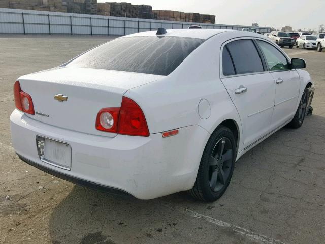 1G1ZC5E04CF110211 - 2012 CHEVROLET MALIBU 1LT 白色 照片 4