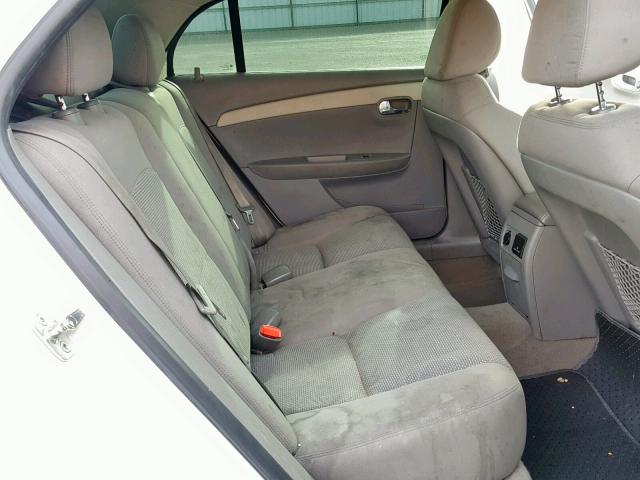 1G1ZC5E04CF110211 - 2012 CHEVROLET MALIBU 1LT 白色 照片 6