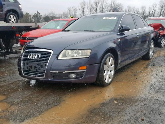 WAUDH74F66N095268 - 2006 AUDI A6 3.2 QUA GRAY photo 2