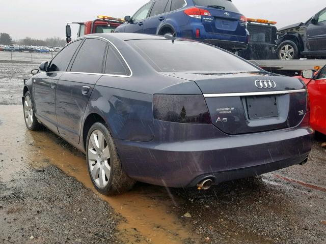 WAUDH74F66N095268 - 2006 AUDI A6 3.2 QUA GRAY photo 3