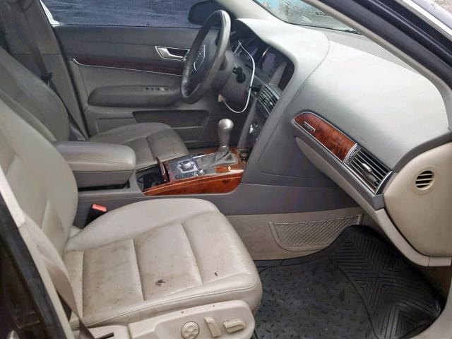 WAUDH74F66N095268 - 2006 AUDI A6 3.2 QUA GRAY photo 5