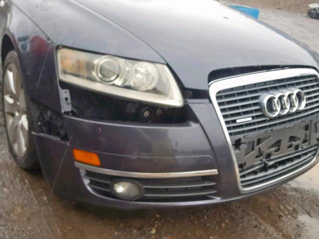 WAUDH74F66N095268 - 2006 AUDI A6 3.2 QUA GRAY photo 9