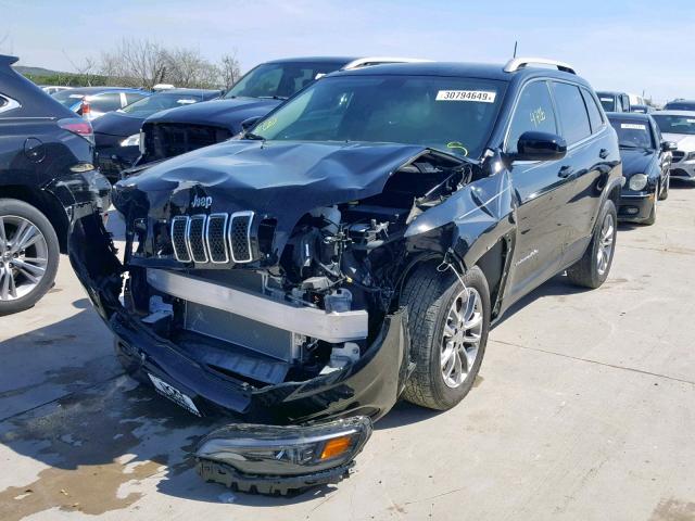 1C4PJLLB5KD151471 - 2019 JEEP CHEROKEE L BLACK photo 2