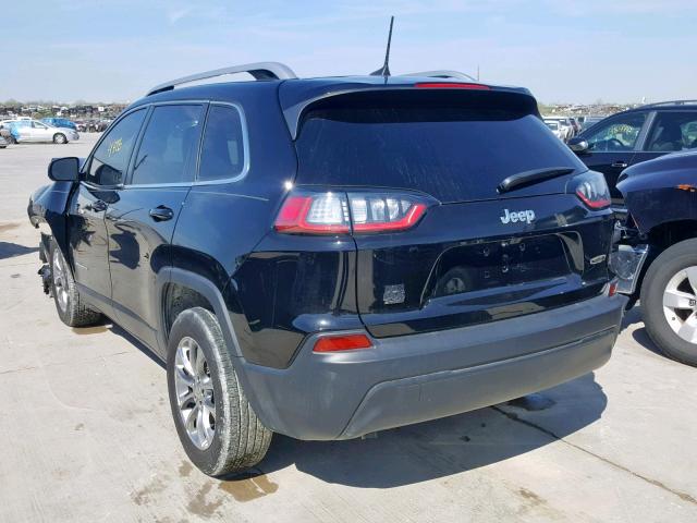 1C4PJLLB5KD151471 - 2019 JEEP CHEROKEE L BLACK photo 3