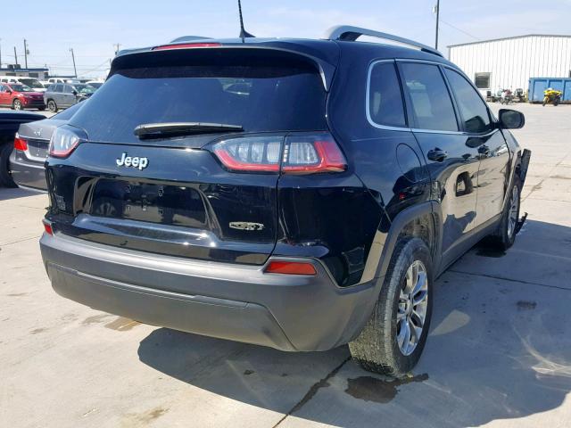 1C4PJLLB5KD151471 - 2019 JEEP CHEROKEE L BLACK photo 4