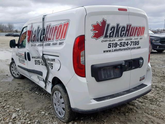 ZFBERFDT7F6A22138 - 2015 RAM PROMASTER WHITE photo 3